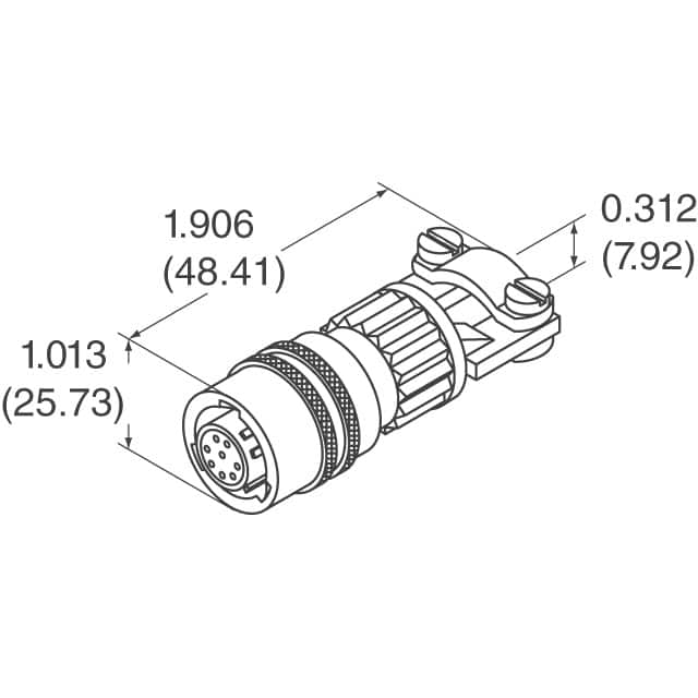 PT06E-12-8S(SR) Amphenol Industrial Operations  Assemblages de connecteurs circulaires